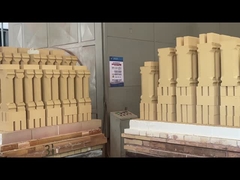 55-65% Al2O3 الكربون روستر عالية الألومينا الحريق الطوب خاصة الشكل