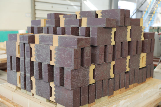 شراء 1700C الماغنيزيا الطوب الكروم Mag الطوب الكروم للفرن خزان الزجاج online manufacture