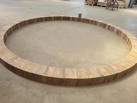 شراء 60-82 Al2O3 سلسيليكون الطوب المتعدد 1550 درجة الطوب العازل المتعدد online manufacture