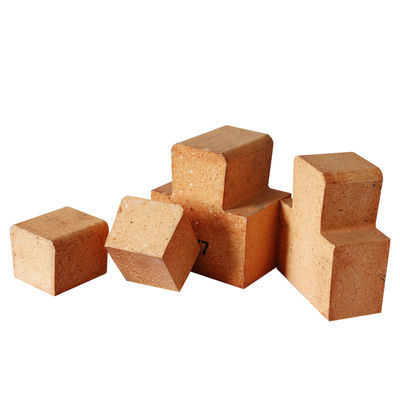 30%-48% Al2O3 الطوب الحارق 1380C-1450C الطوب الحارق السيليكات الألومنيوم